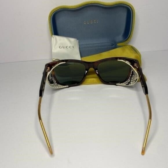 New Auth - GG0671S Sunglasses by Gucci™ Shape: Rectangle, Material: Acetate, - Picture 4 of 12